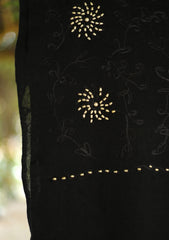 Pashmina Ari Work Scarf D - 19 - Black