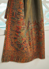 Pure Pashmina Kaani Jamawar Shawl D - 011 - Multi