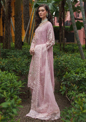 Formals - Zainab Fazlani - Elysian - Luxury Chiffon 25 - ZFEC#02 - Blush Serenad