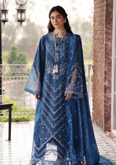 Lawn - Sardinia - Embroidered Eid Edit 26 - SC#1706 - Terrace Blue