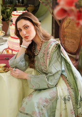 Lawn Collection - Zarqash - Tresor - Luxury Lawn 24 - ZQT#09 - GISELLE