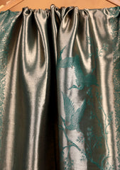 Silk Zari Jamawar Shawl D#48 - Green