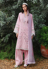 Lawn - Mushq - Hemline Secret Garden 26 - Beyond The Trail Of Petals - MB#410 - Rosewood Secret