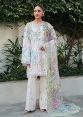 Lawn - Roheenaz - Whispered Florals 26 - RWF#11B - Soft Bloom