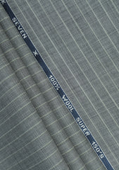 Guabello Super 150's Seven Wool Fabric - Grey