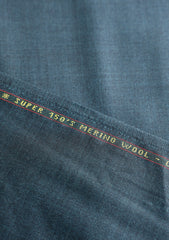Loro Piana Super 150's Wool Fabric - D Green