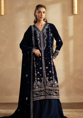 Formals - Seran - Velmor 25 - Unstitched Velvet - Elarys