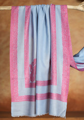 Pashmina Jamawar Scarf D#63 - B Grey