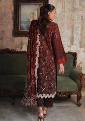Winter - Sahar - Fall Edit - Embroidered 25 - AW1-25#Z16 - Crimson Amour