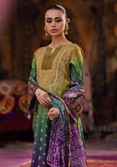 Lawn Collection - Nureh - Bazaar - Hand Embellished - NS24#132