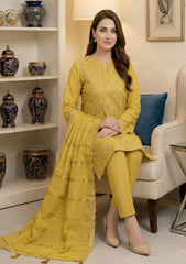 Winter - Meemsey - Koh e Noor - Chikankari Dhanak 25 - D#225 - P Green