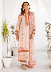 Lawn Collection - Tessa - Khunak - PEACH PERFECTION
