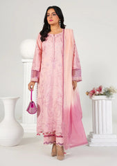 Lawn - Abeer Rasheed - Laal - Luxury 26 - Baby Pink