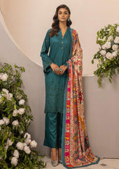 Winter Collection - Mahee's - Exclusive- Embroidered Sateen Marina - MEM#02