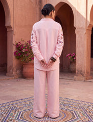 Pret - Moven - Dainty Embroidered Co-Ord Set - Pink