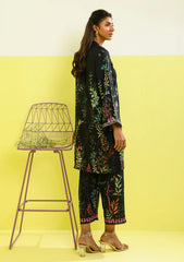 Winter - Sahar - Elara - Printed Fall - 2 Pcs - AW1-25-21 - Twilight Petals