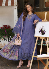 Lawn - Noor by Saadia Asad - Luxury Eid - Schiffli Laserkari 26 - D#09