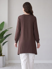 Pret - Moven - Round Neck T-Shirt - Brown