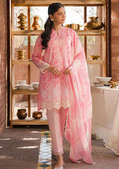 Lawn Collection - Cross Stitch - Eid Lawn - CEL24#22 - ROSE GLINT