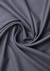Cerruti Prestige Lanificio Super 130's Wool Fabric D#01 - Charcoal Grey
