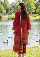 Lawn - Rubaaiyat - R Prints 26 - Volume 2 - RP2#19 - Maroon