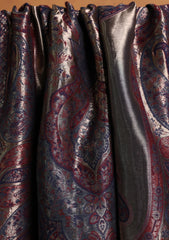 Pashmina Zari Jamawar Shawl D#16 - N Blue