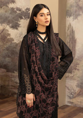Lawn - Humdum - Elegant - Chikankari Unstitch - HEC25#01