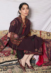 Winter - Jugnu by Hussain Rehar - Unstitched Karandi 25 - Bari