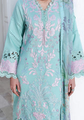 Lawn - Roheenaz - Floral Reveire 26 - RUNSS#609 - Dewy Mist