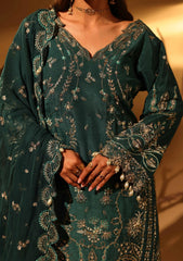 Formals - Aylin - Silk Edit - Unstitched 25 - Green Slate