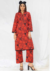 Winter Collection - Sana & Samia - Cambric Edit - LS#097 - Ruby