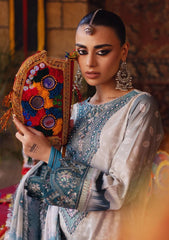 Lawn Collection - Nureh - Bazaar - Hand Embellished - NS24#130