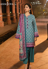 Lawn - Asim Jofa - Eid Essentials 25 - AJUBF#64