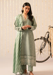 Lawn Collection - Cross Stitch - Mahiri - Vol 2 - ART#04 - SAGE GREEN