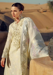 Lawn Collection - Noor by Saadia Asad - Eid Handwork Laserkari Lawn - SL24#02