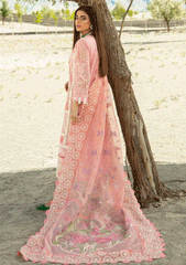 Lawn Collection - Maryam Hussain - Luxury - D#3 - Peaches