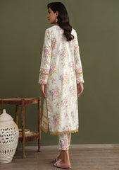 Pret Collection - Zarif - Prints - Cotton Silk - ZPR#02 - WHITE FLORA