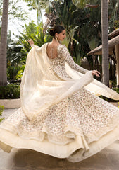 Lawn - Faiza Saqlain - Zinnia Luxury 25 - Vinika