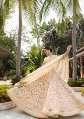 Lawn - Faiza Saqlain - Zinnia Luxury 25 - Vinika