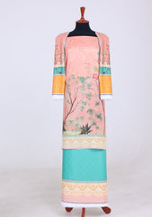 Lawn - Rubaaiyat - R Prints 26 - Volume 2 - RP2#14 - Peach