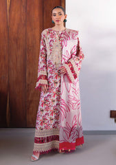 Lawn - Myeesha - Lamhay - Luxury 25 - MS-1016 - GULAB