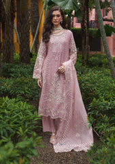 Formals - Zainab Fazlani - Elysian - Luxury Chiffon 25 - ZFEC#02 - Blush Serenad