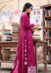 Winter - Cross Stitch - Marina Unstitched 25 - MAR#107 - FUCHSIA THREAD