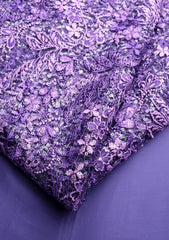 Shuttle Lace With Sequence Work - FCE#409