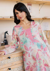 Lawn - Nureh - Ballerina Printed Chikankari 26 - NU2#194