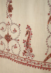 Pashmina Wool Kashmiri Shawl D - 15 - Skin
