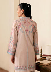 Lawn - Sahar - Selene Premium - 2 Pcs - STP25#01 - IVORY BLOSSOM