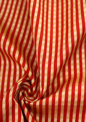 Elite Men Silk Stripe Unstitched Waistcoat Fabric