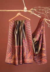 Pashmina Zari Jamawar Shawl D - 20 - Purple