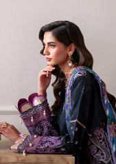 Winter - Roheenaz - Aezel - Embroidered Cambric - RC25#05 A - Emera